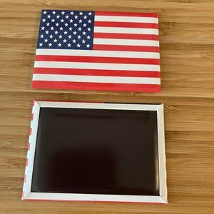 Refrigerator Magnet USA National Flag Fridge Magnetic 4x2 inches